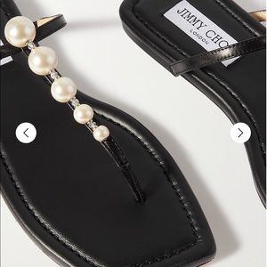 Jimmy choo alaina  pearl sandals